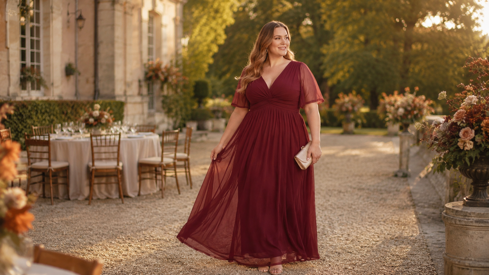 What to Wear to a Fall Wedding: A Plus-Size Guest Guide
